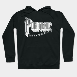 Vintage Pontiac, MI Hoodie